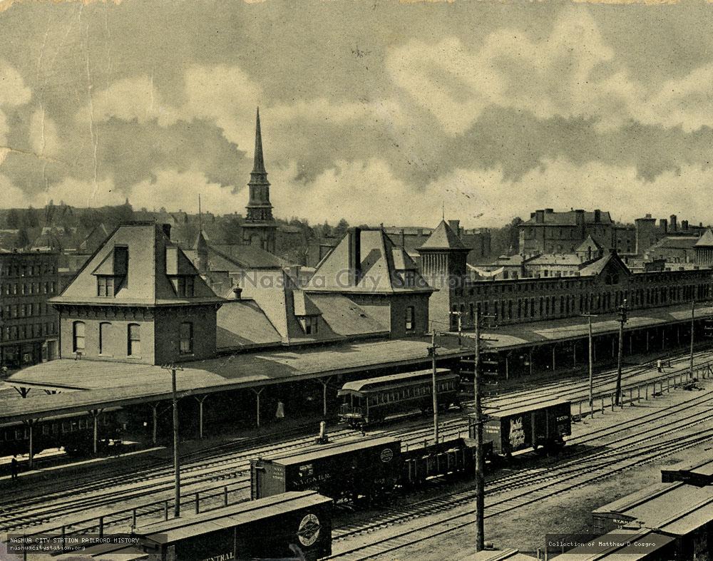 Postcard: Railroad Station, New Britain, Connecticut